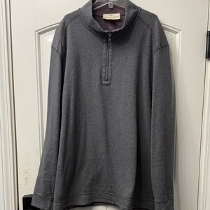 Reversible Tommy Bahama quarter zip sweater